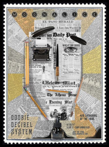 M949 › 4/20/17 420 Gathering of the Tribe, Slim's, San Francisco, CA poster by John Mavroudis with Doobie Decibel System