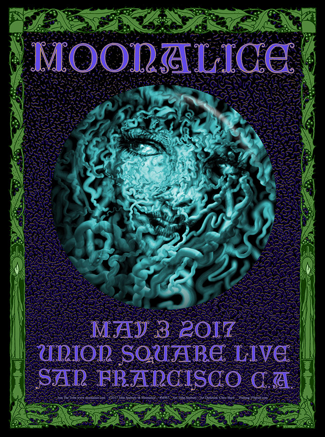 M967 › 5/3/17 Union Square Live, San Francisco, CA poster by John Seabury