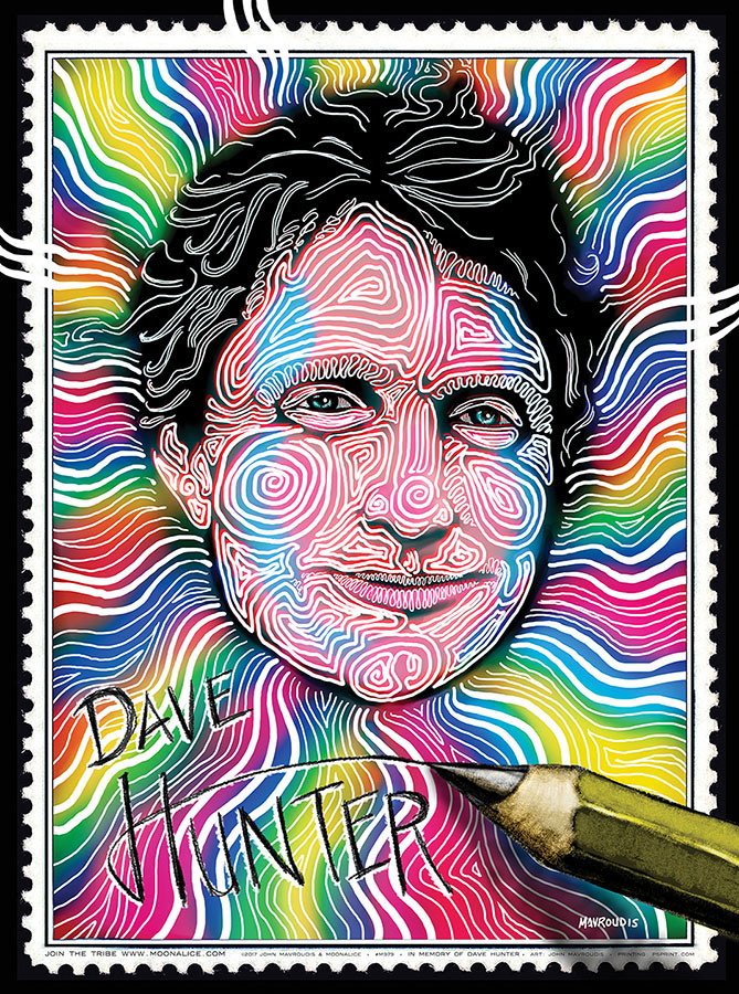 M978 › 5/12/17 Art & Soul: A Concert in Honor of Dave Hunter at Great American Music Hall, San Francisco, CA poster by John Mavroudis