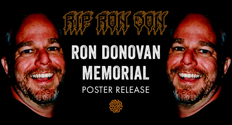 Ron Donovan Memorial Poster Release