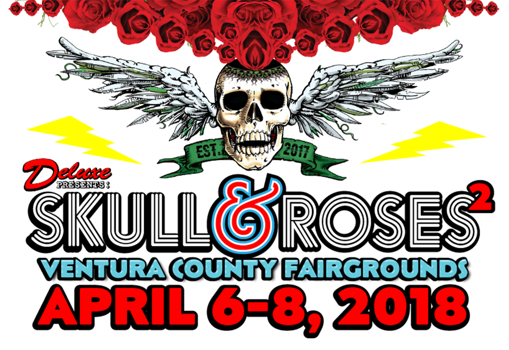 Moonalice 4/7/18 Skull & Roses Festival, Ventura, CA Moonalice Posters
