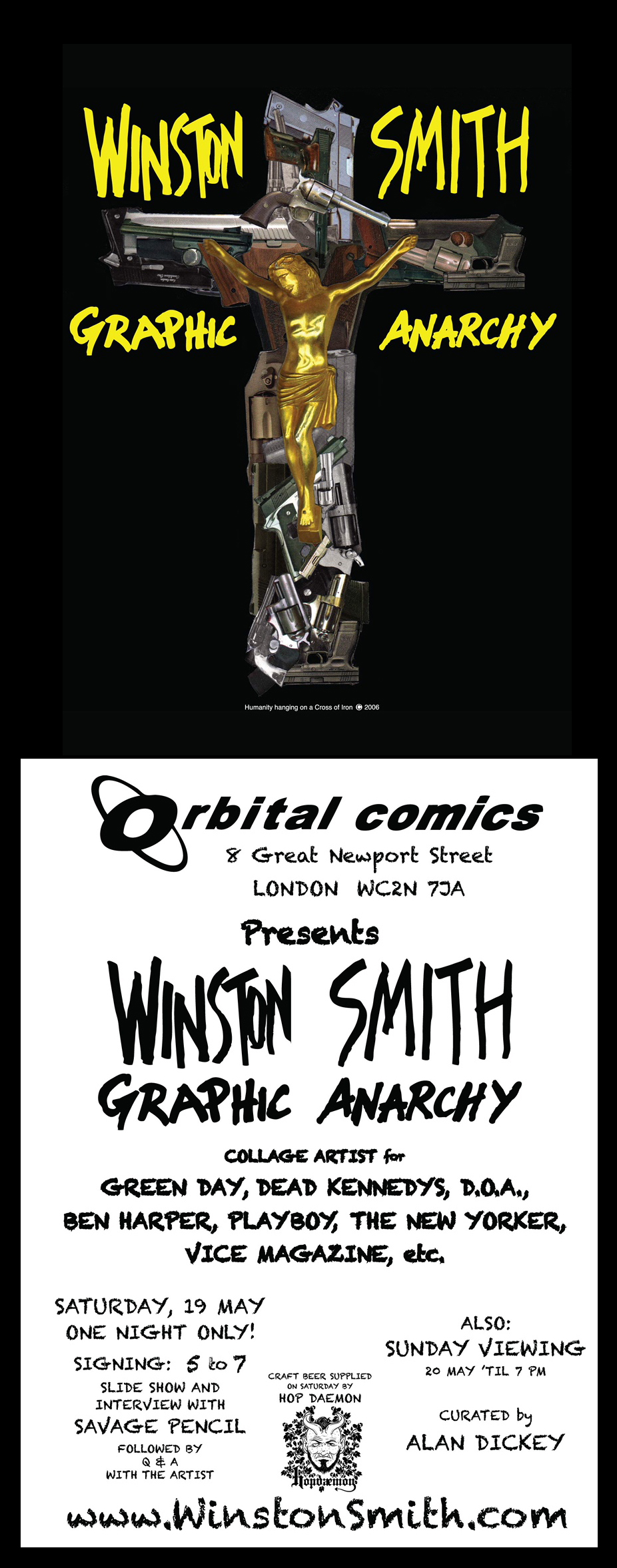 Orbital Comics presents Winston Smith Graphic Anarchy