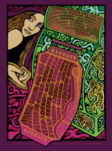 R108 › 6/10/18 Acoustic Sunrise Fare Thee Well at Sweetwater Music Hall, Mill Valley, CA poster by Carolyn Ferris