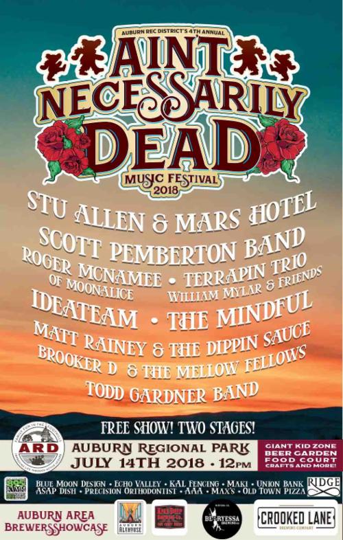 7/14/18 Roger McNamee at Ain't Necessarily Dead Music Festival, Auburn, CA