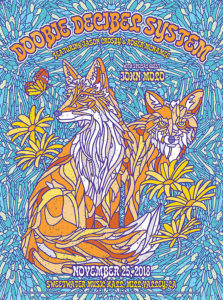 R119 › 11/25/18 Doobie Decibel System at Sweetwater Music Hall, Mill Valley, CA poster by Gregg Gordon