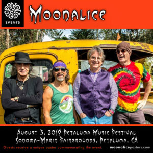 Moonalice 8/3/19 Petaluma Music Festival, Petaluma, CA