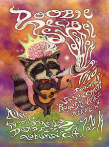 R129 › 7/20/19 Ain't Necessarily Dead Fest, Auburn Regional Park, Auburn, CA poster by Jennaé Bennett