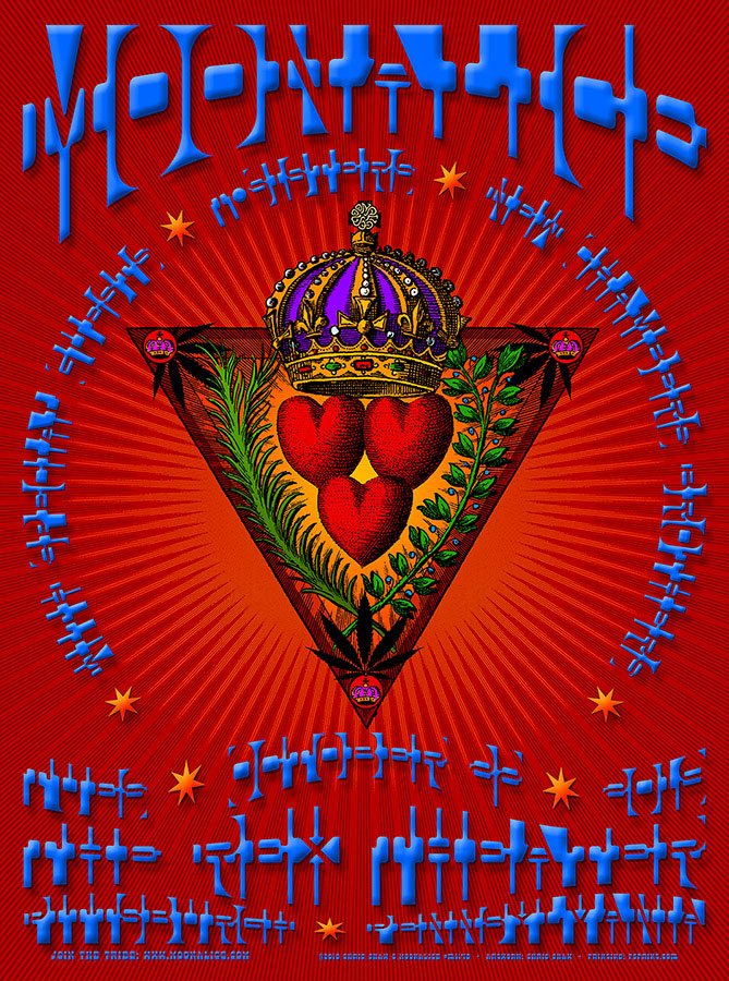 M1149 › 10/22/19 The Rex Theater, Pittsburgh, PA poster by Chris Shaw with T Sisters, New Chambers Brothers