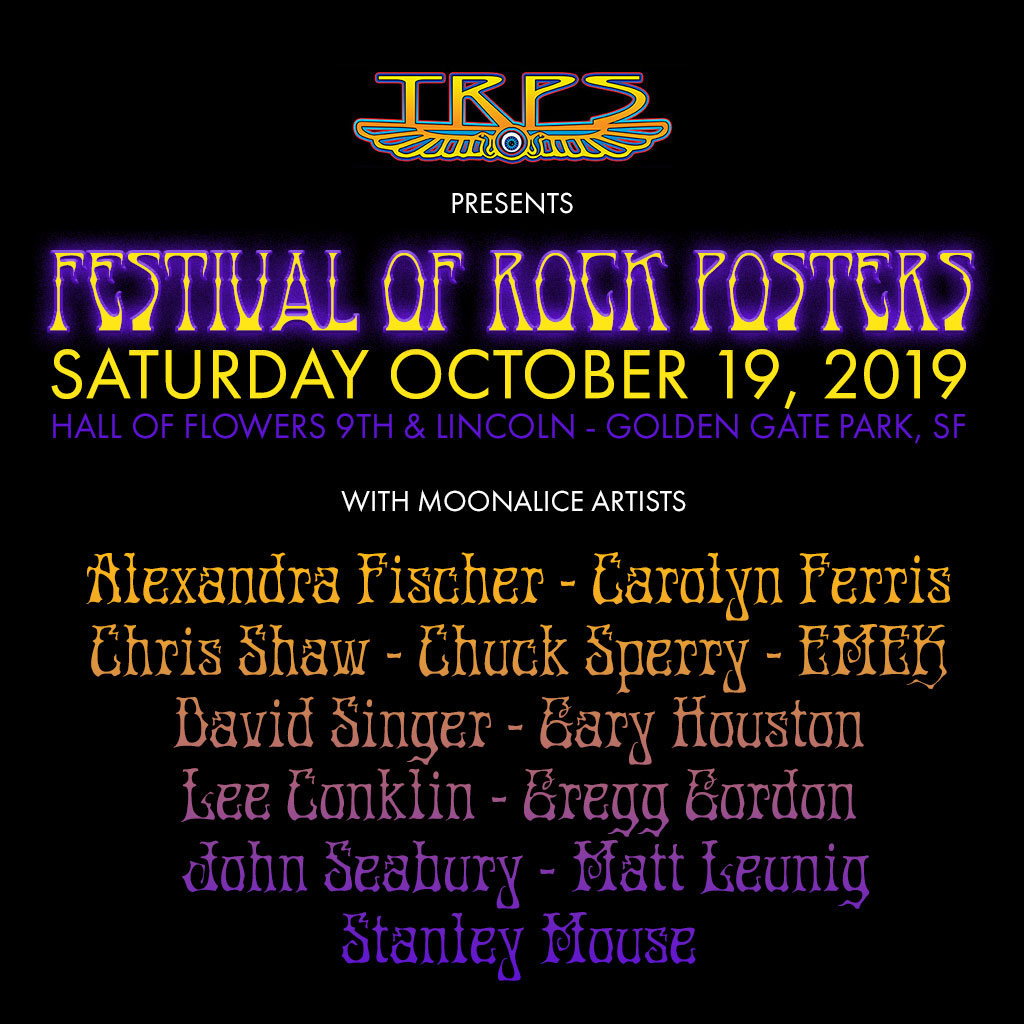 TRPS Festival of Rock Posters 2019
