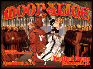 M1157 › 11/8/19 Hopmonk Tavern, Sebastopol, CA poster by Chris Shaw