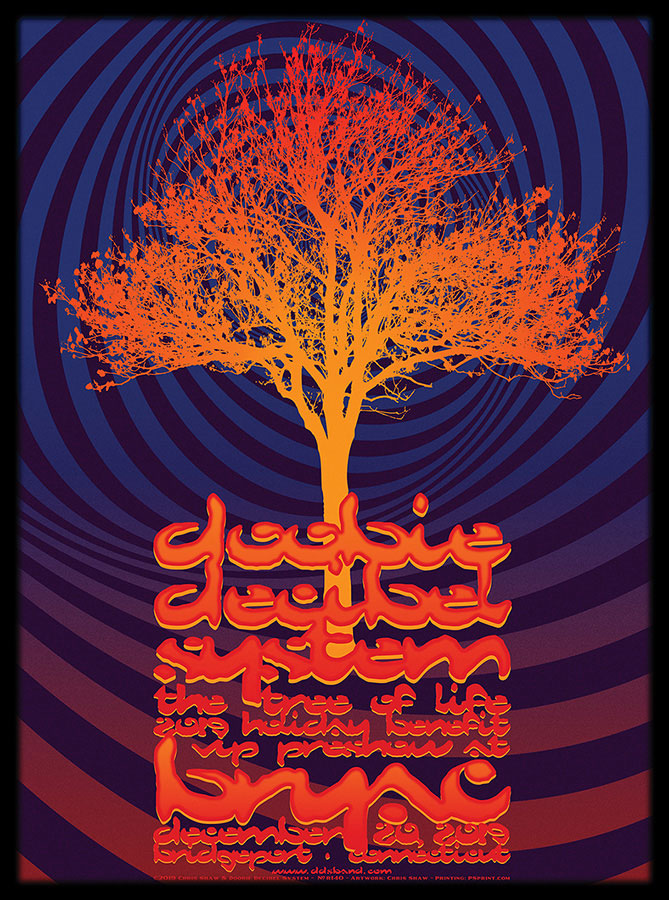 R140 › 12/20/19 The Tree of Life 2019 Holiday Benefit VIP Preshow at BRYAC, Bridgeport, CT poster by Chris Shaw
