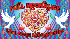 Love, Peace & Happiness Song Art by artist Dennis Loren