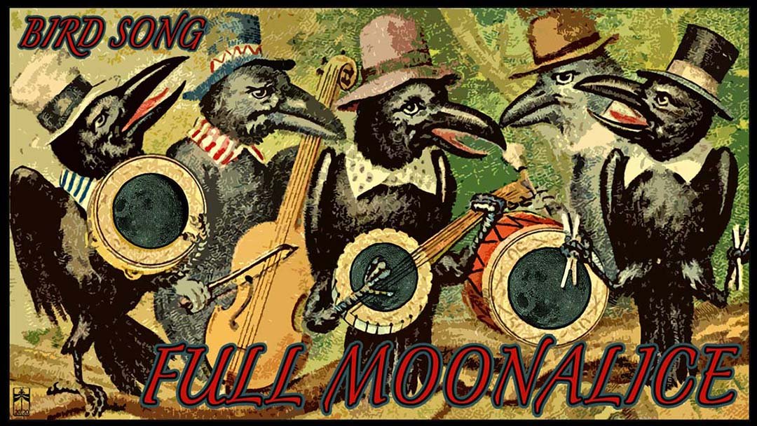 Full Moonalice “Bird Song” art by Patricia and George Sargent