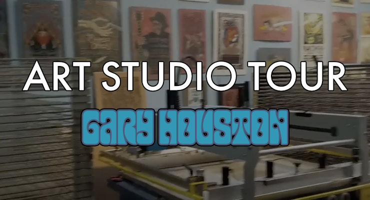 Art Studio Tour with Gary Houston