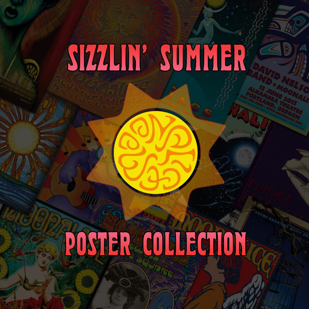 Sizzlin' Summer Moonalice Poster Collection