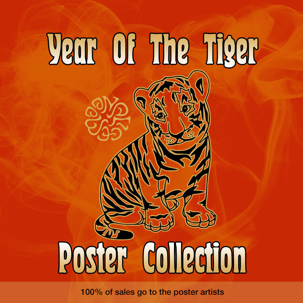 Year of the Tiger Moonalice Poster Collection